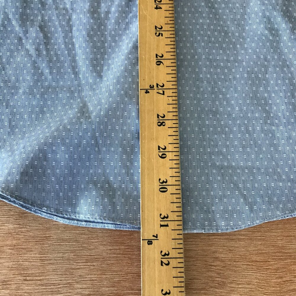 Brooks Brothers 1818 Regent Non Iron Dress Shirt Men 16-4/5 Gray Button Up 17020 - Picture 5 of 12